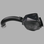 S&B Cold Air Intake For 16-18 Nissan Titan, V8-5.0L Cummins Dry Dry Extendable